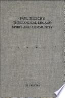 Paul Tillich's Theological Legacy