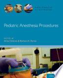 Pediatric Anesthesia Procedures