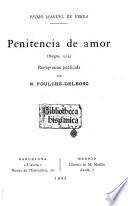 Penitencia de amor (Burgos, 1514)
