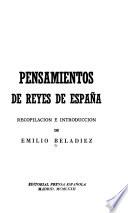 Pensamientos de reyes de España