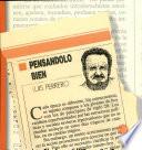 Pensándolo bien