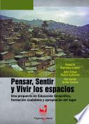Pensar, sentir y vivir los espacios