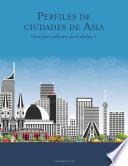 Perfiles de ciudades de Asia libro para colorear para adultos 1