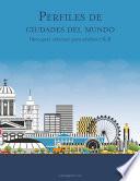 Perfiles de ciudades del mundo libro para colorear para adultos 7 & 8