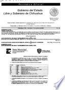 Periódico oficial del gobierno del estado