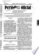 Periódico oficial del gobierno