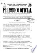 Periódico oficial