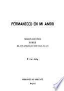 Permaneced en Mi amor
