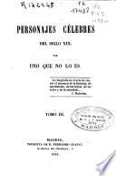 Personajes célebres del siglo XIX
