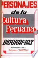Personajes de la cultura peruana