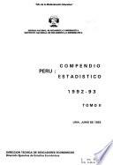 Perú, compendio estadístico