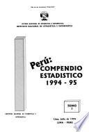 Perú, compendio estadístico