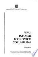 Perú, informe económico coyuntural