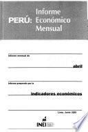 Perú, informe económico mensual