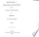 Philosophical Transactions of the Royal Society of London