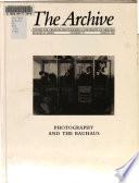 Photography and the Bauhaus