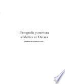 Pictografía y escritura alfabética en Oaxaca