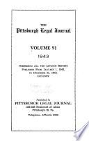 Pittsburgh Legal Journal