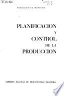 Planificación y control de la producción