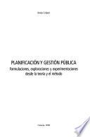 Planificación y gestión pública