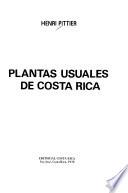 Plantas usuales de Costa Rica