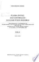Plasma Physics and Controlled Nuclear Fusion Research