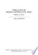 Población de origen japonés en el Perú
