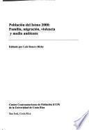 Población del istmo 2000