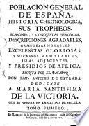 Poclacion General De España