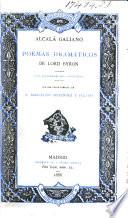 Poemas dramáticos de Lord Byron