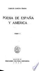 Poesía de España y América
