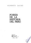 Poesia de la historia del Peru