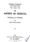 Poesia e prosa