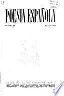 Poesía española