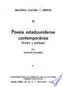 Poesía estadounidense contemporánea