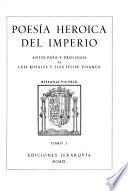 Poesía heroica del imperio