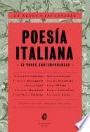 Poesía italiana. La lengua incansable