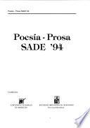 Poesía-prosa SADE '94
