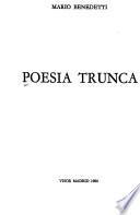 Poesía trunca