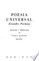 Poesía universal