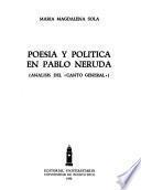 Poesía y política en Pablo Neruda