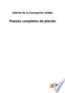 Poesìas completas de placido