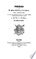 Poesias, con anotaciones y un discurso por apendice sobre los plagios. Le Sage al escribir sur Gil-Blas de Santillana por Adolfo de Castro