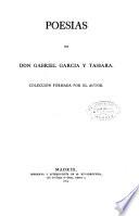 Poesias de Don Gabriel García y Tassara
