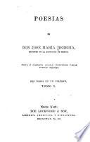 Poesias de don José María Heredia