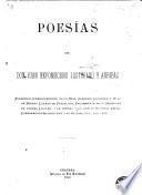 Poesías de Don Juan Nepomuceno Justiniano y Arribas