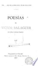 Poesías de Víctor Balaguer