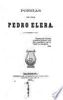 Poesías del ciego Pedro Elera