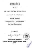 Poesías del M. Fr. Diego Gonzalez ...