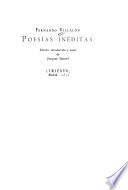 Poesías inéditas